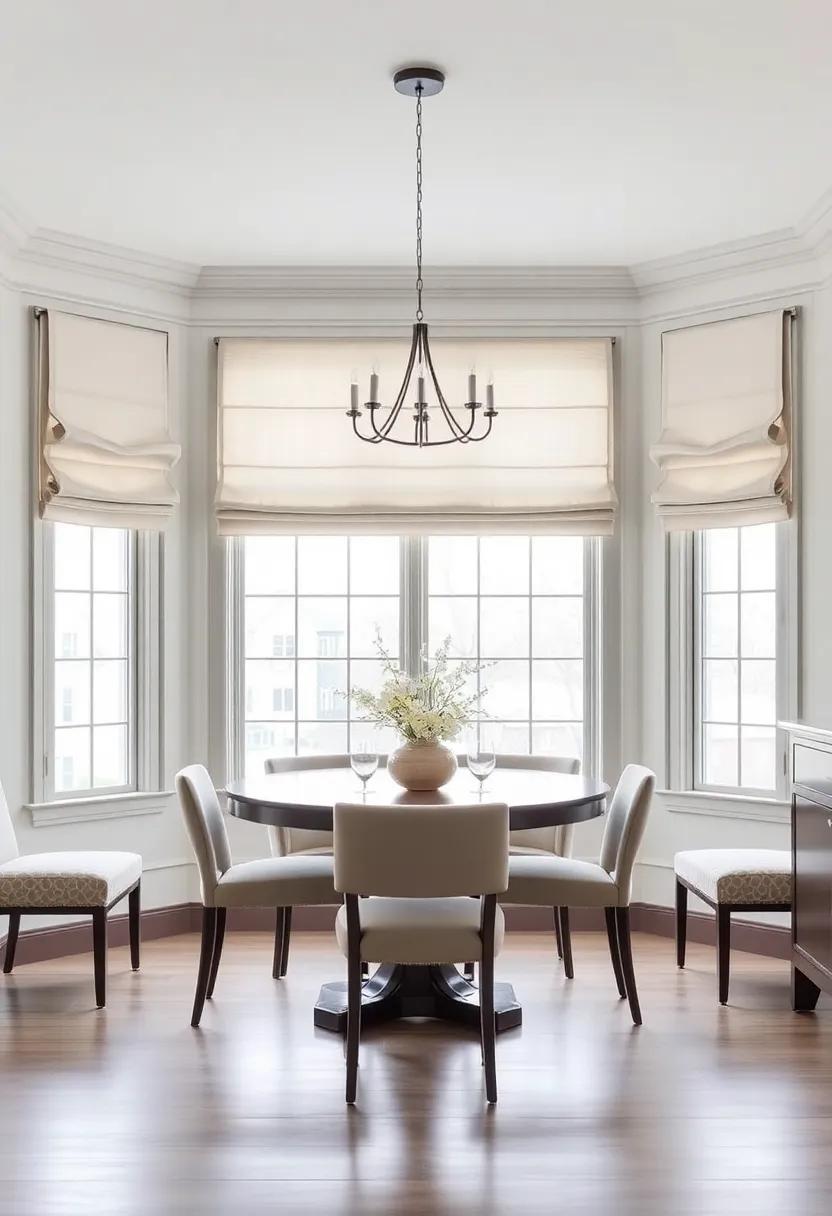 The Timeless Appeal‌ of ⁤Roman Shades in Sophisticated Interiors