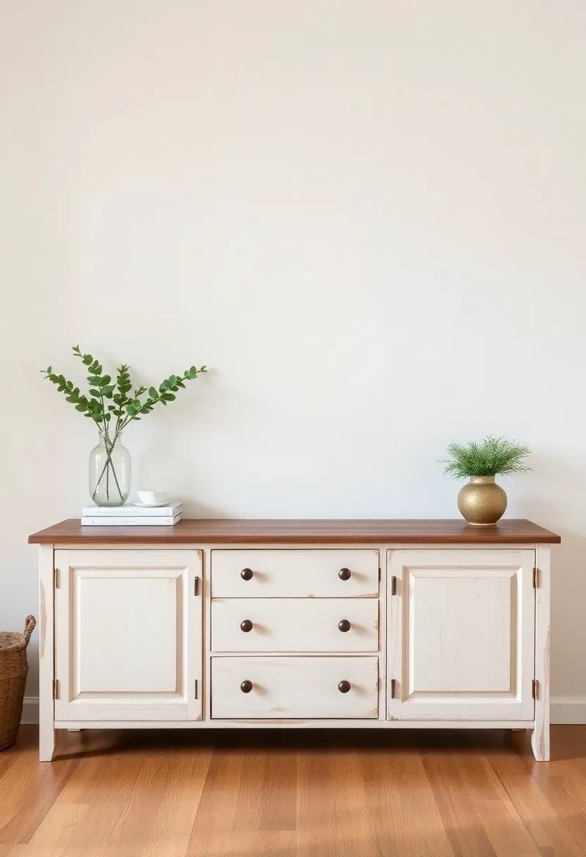 Create a ‍vintage-Inspired Buffet with Old Door panels