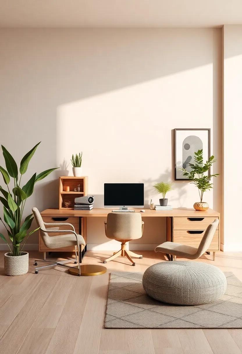 The Impact of Earth-Tone Furniture on Your Workflow