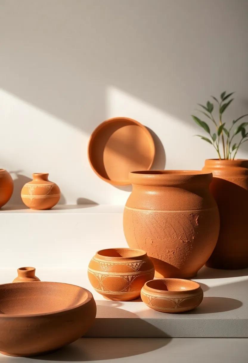 Functional‌ decor: Terracotta pottery as Art