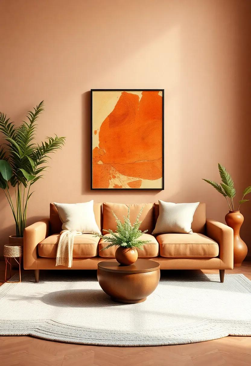 Bringing Earthy Elegance to Your Living room