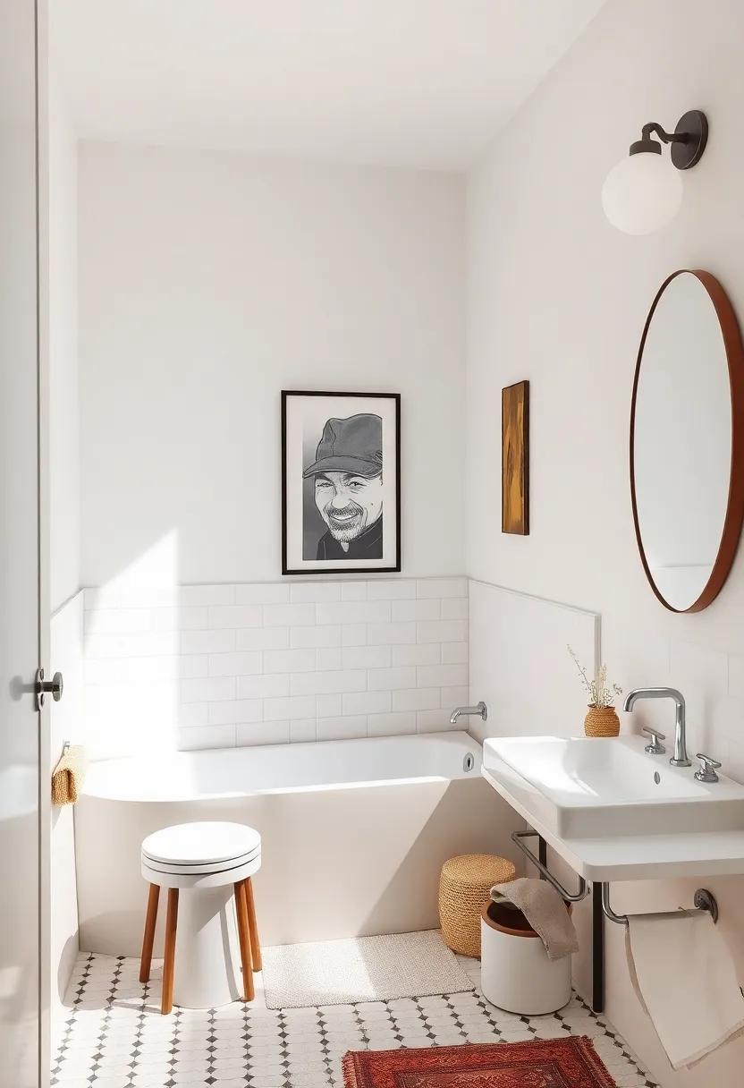Art and​ Decor that Tells a ⁤Story: Personalizing​ Your‌ Eclectic Bathroom Space