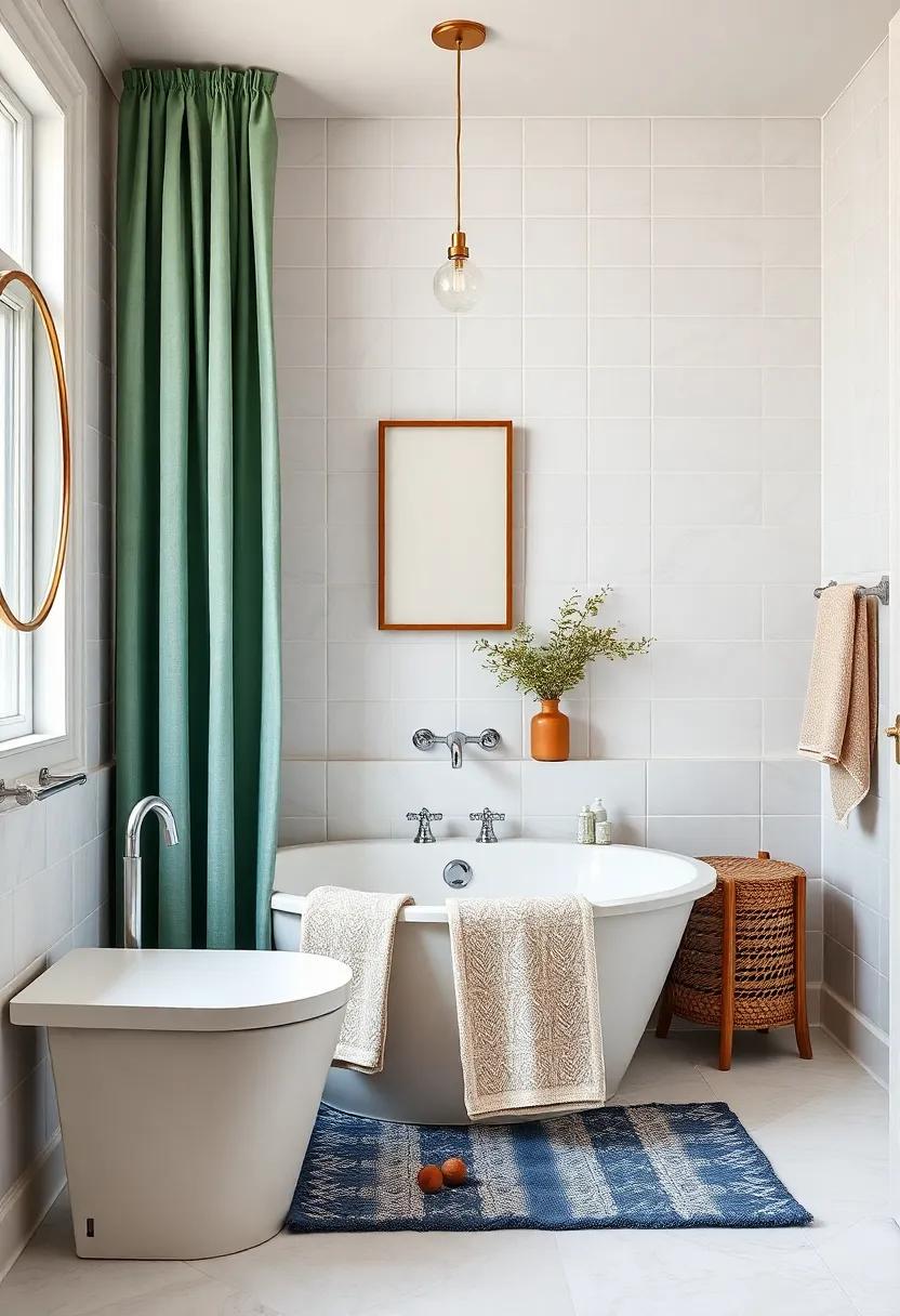 The Power of Textiles: Selecting Drapes, Rugs, and Towels with ⁣Flair