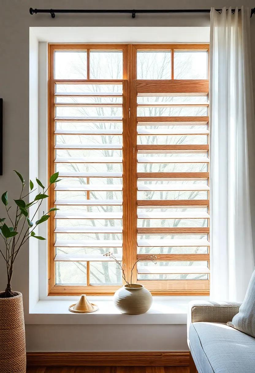 Window Treatments in Wood:​ Framing Views with Nature’s‌ Touch