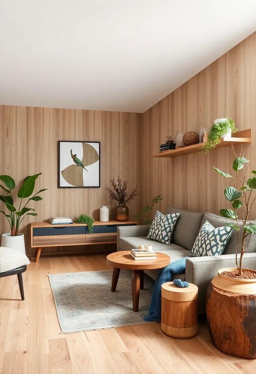 forest⁣ Inspiration: Utilizing ‍Wood Tones for a ⁣Calming Atmosphere