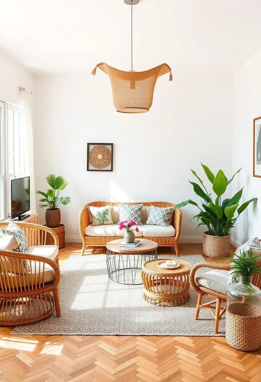 The Charm of Rattan Furniture: ⁣Blending Vintage and Modern Styles