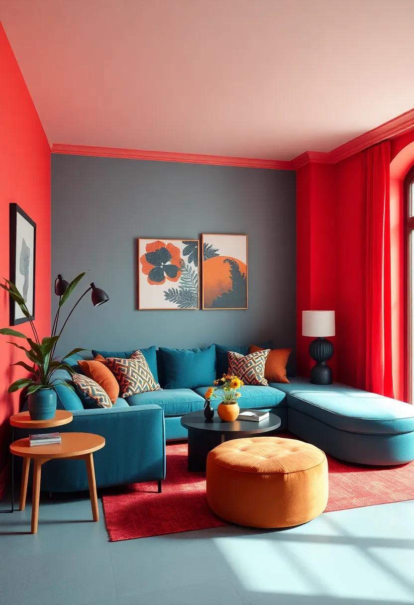 Cozy Corners: Designing Intimate Nooks with Bold colors for Relaxation