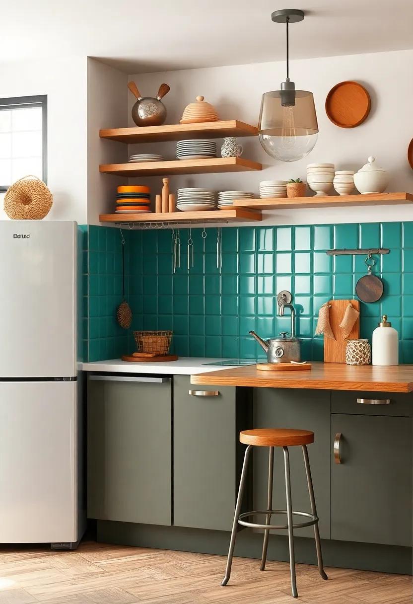 Retro Kitchen Accessories: Use ⁤vintage ‌kitchenware or appliances alongside sleek,modern designs⁣ to create a fun yet functional kitchen space