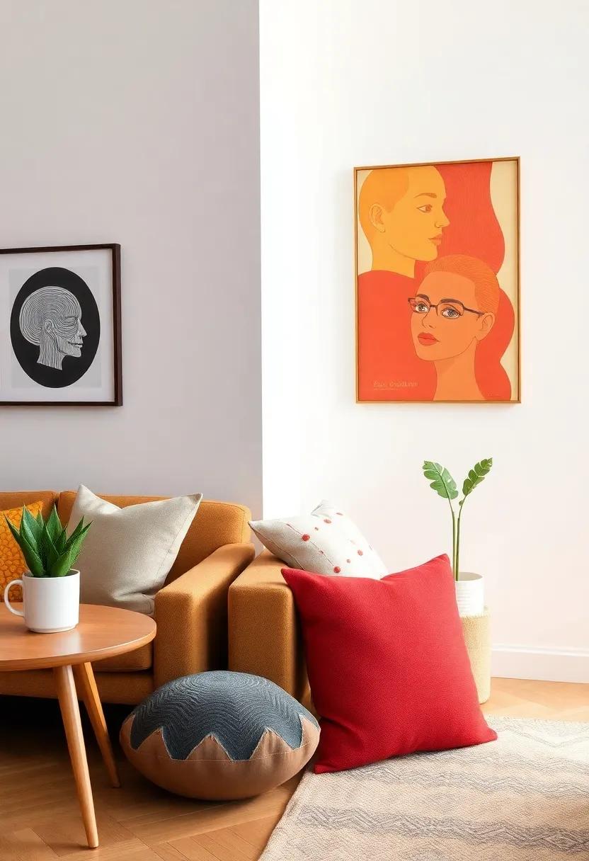 Statement Accessories: Curate a collection of unique decorative⁤ items, such ‍as vintage clocks and modern sculptures, to ​enhance the charm of your eclectic space