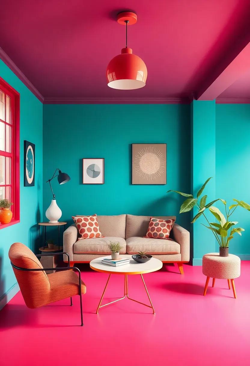 Embracing Color: The Magic of Bold Hues in Design Spaces