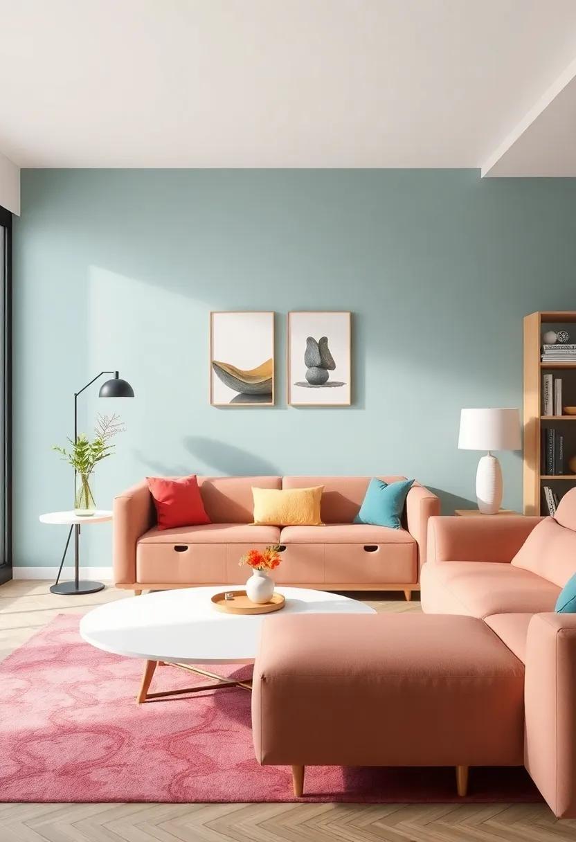 Radiant​ Color Schemes to⁤ Enhance Your Space ‌With Multitask Furniture