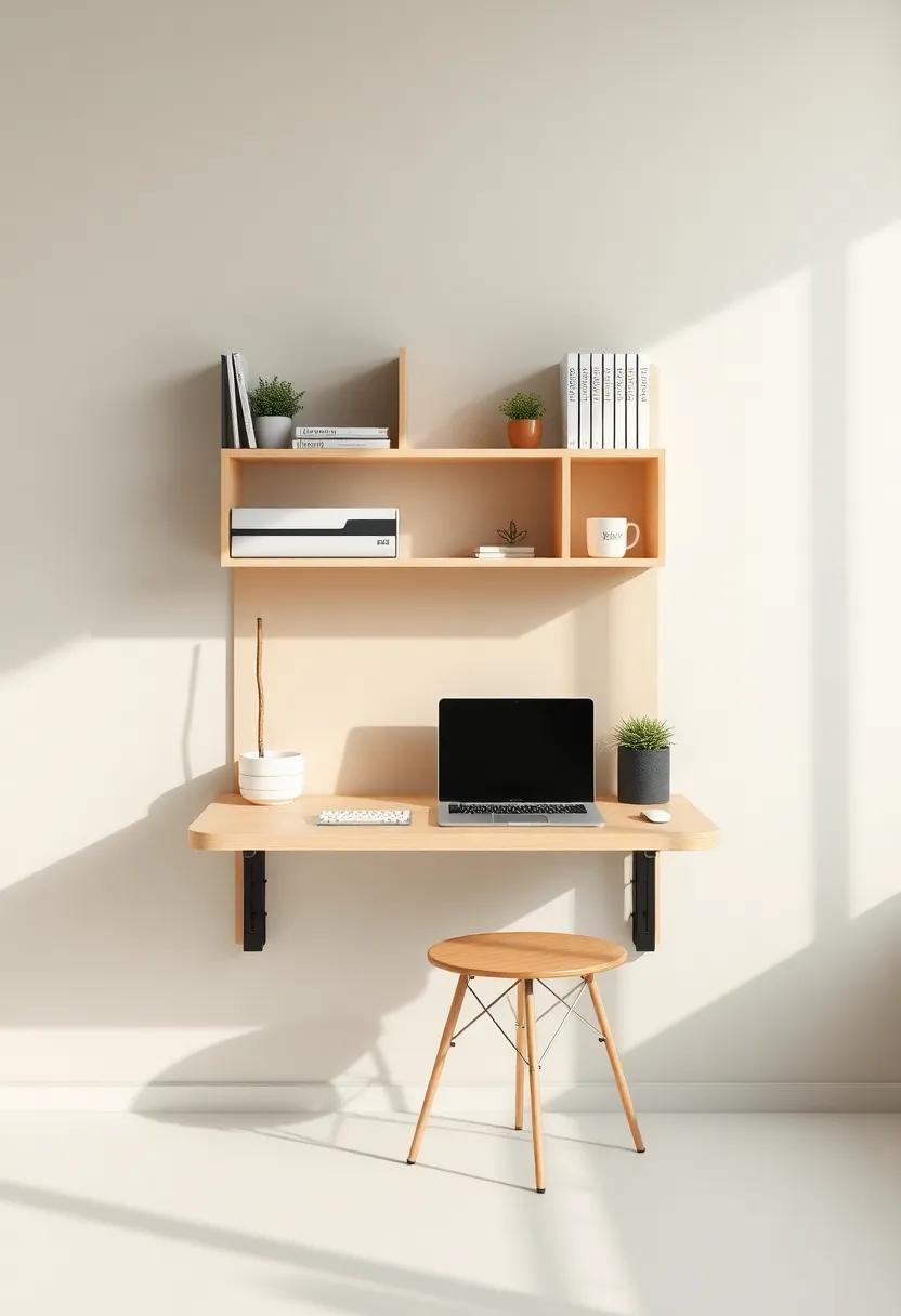 Wall-Mounted ‍Foldable Desks For⁤ Effortless Work-From-Home solutions