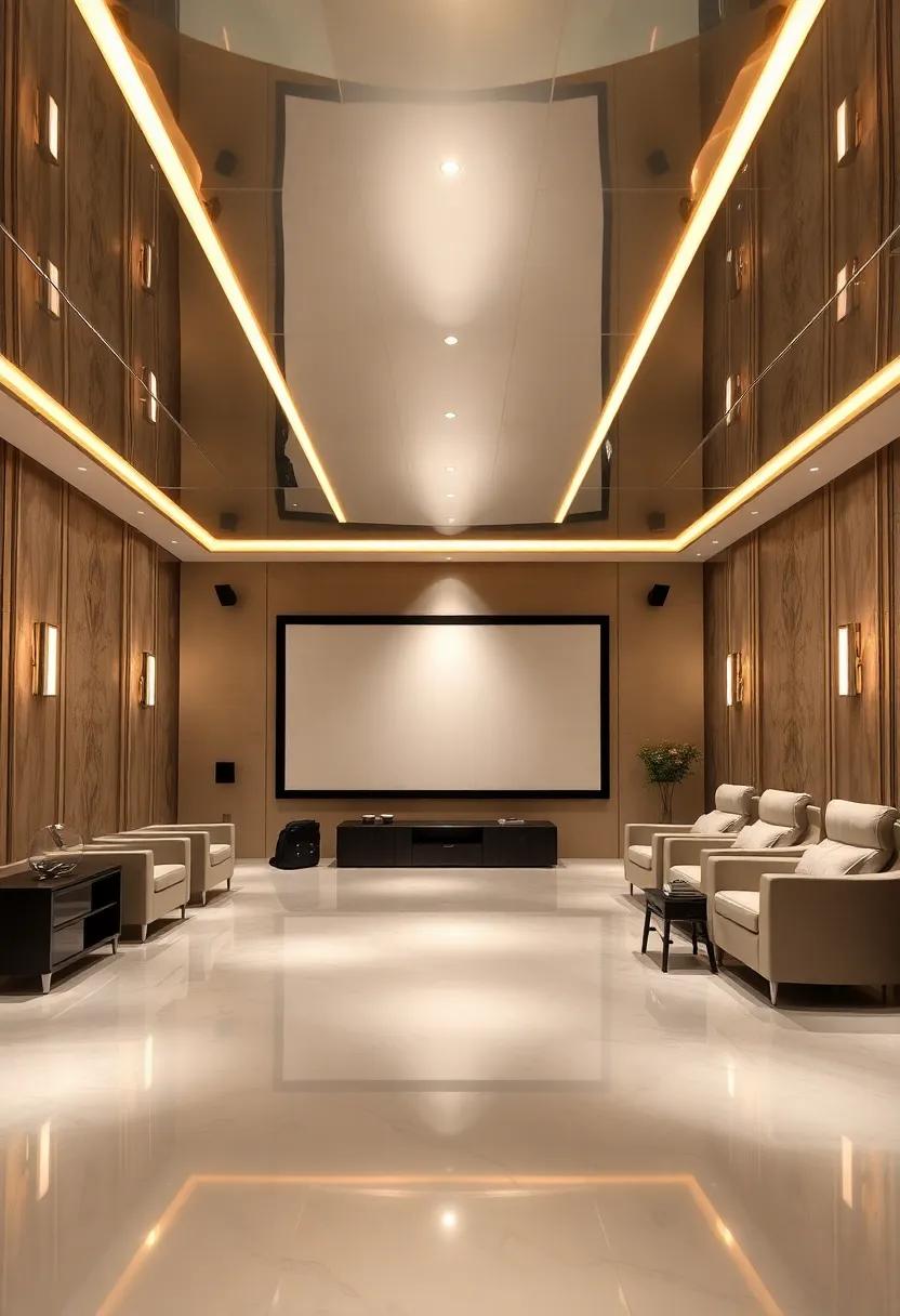 reflections of Light: The Role of​ Mirrored Ceilings in Enhancing Home Theater Ambiance