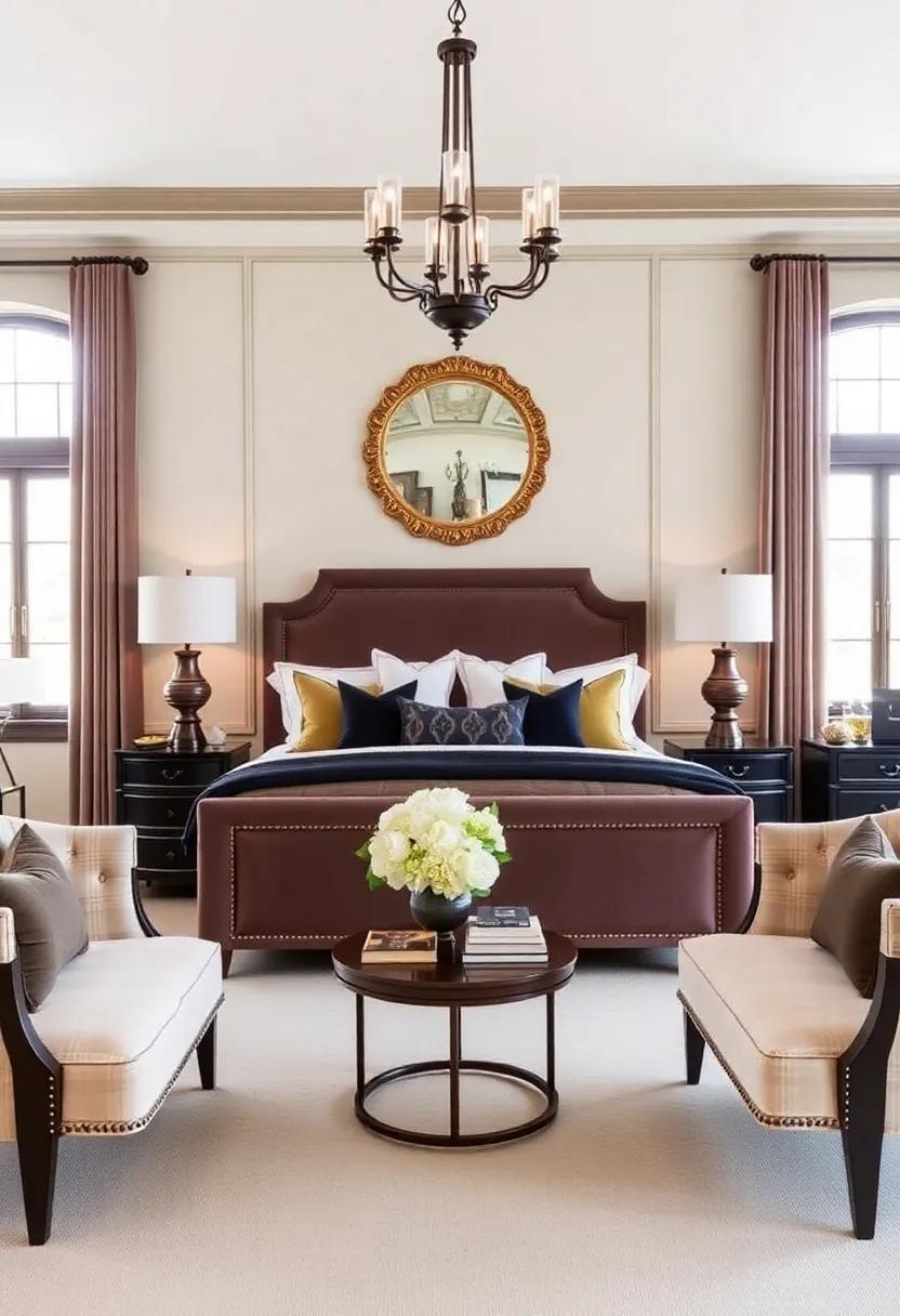 15) Balanced⁤ Symmetry:⁢ Arrange furniture and decor ​in ⁤a symmetrical fashion to evoke a‌ sense of harmony⁤ and elegance⁤ within ⁣the ⁢space