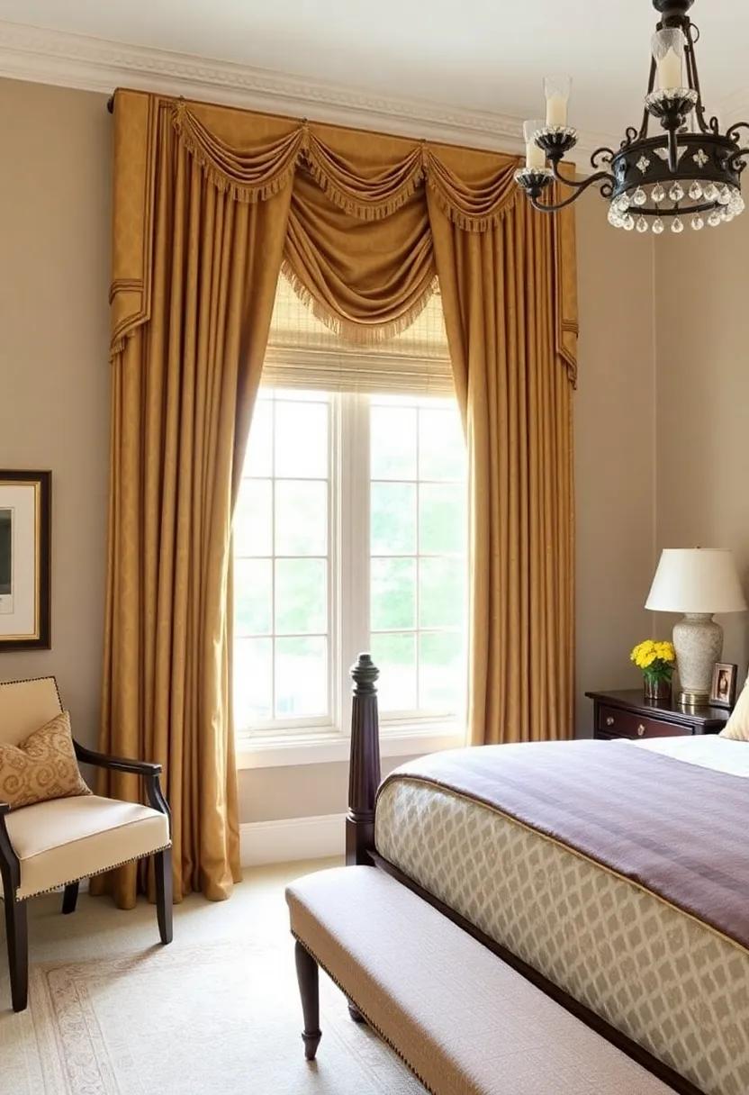 16) ‍Classic Window ⁣Treatments: ⁣Choose elegant⁤ drapes or‌ shades that enhance ‌the architectural beauty‍ of⁣ your windows ⁢while controlling light and privacy