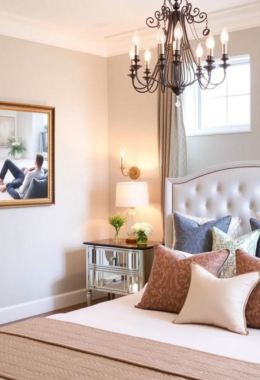5) Soft Lighting: Utilize layered ‌lighting options, such‍ as bedside lamps, wall sconces, ⁣and chandeliers, to create a cozy ambiance⁣ that enhances the⁢ elegance of your space