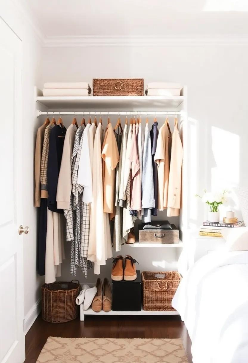 Embracing natural ⁣Light: Position‍ your ⁤wardrobe ​in a way that takes advantage of natural light, enhancing the ⁢mood of your space and showcasing your clothing beautifully
