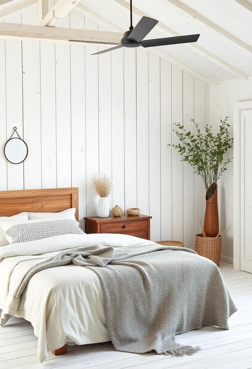 Inspiring Natural Elements That Harmonize With Whitewashed ⁤Walls