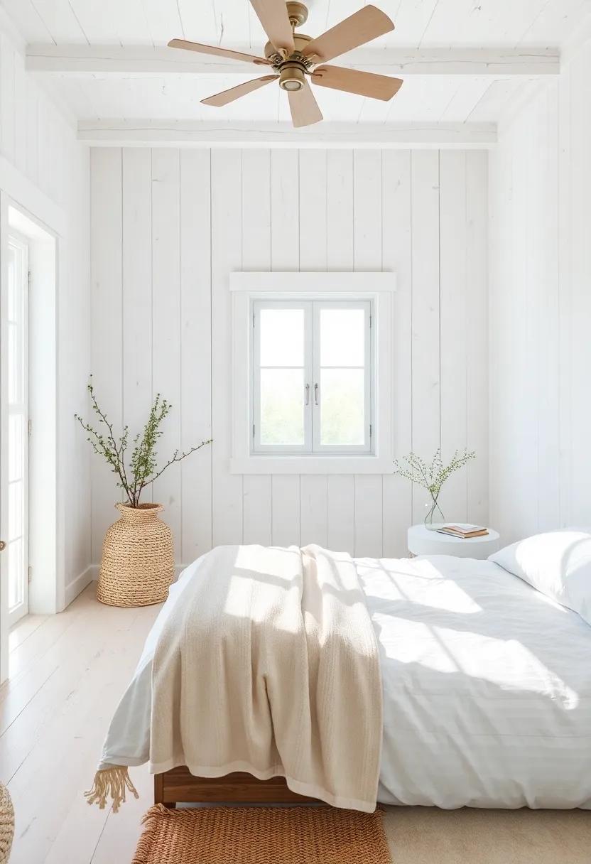 Layering ⁢natural ‌Light to Enhance the Serenity of Whitewashed Spaces