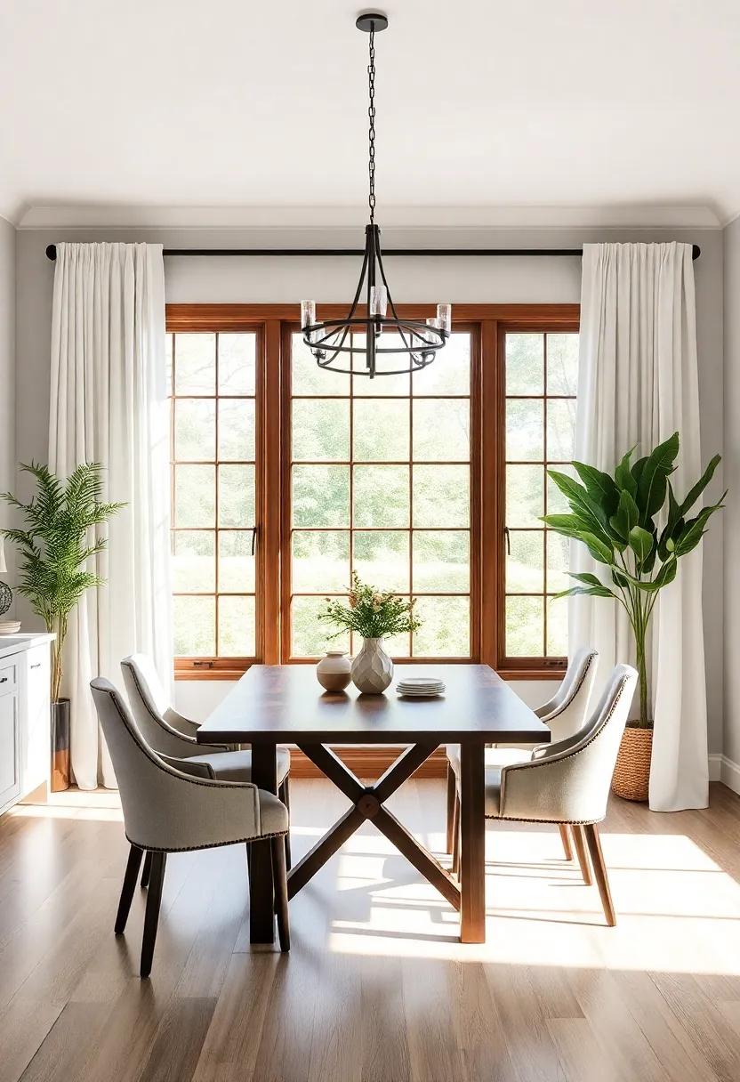 Embracing‍ Natural ⁣Light With Large Windows and ⁢Sheer Drapes