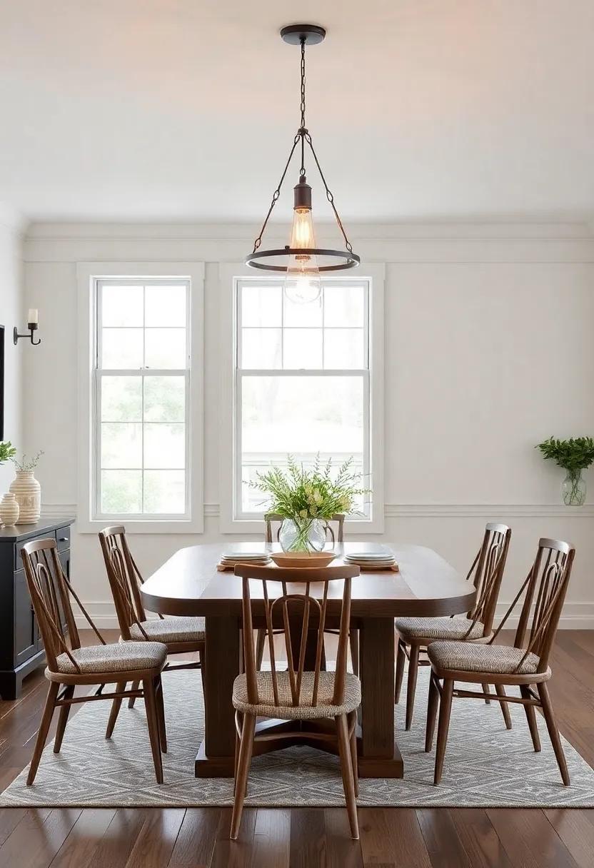 Statement Lighting Fixtures That​ Illuminate Farmhouse Style