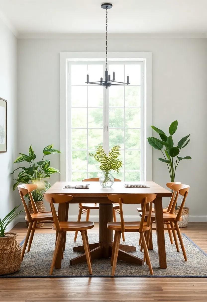 Using Plants and Greenery to Bring Life ⁣into Your Dining Room