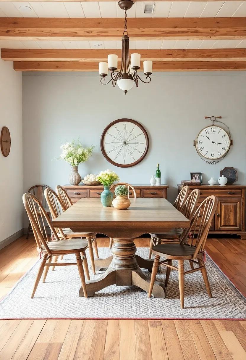 Vintage Touches That Transform Dining Spaces With Antiques