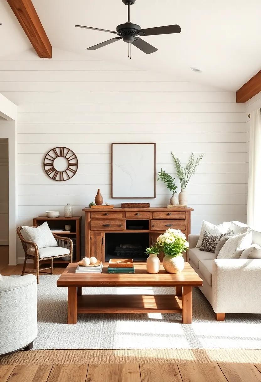 Seasonal Decor: Change up decorative elements to reflect the seasons, adding a fresh touch while maintaining the shiplap’s‌ aesthetic