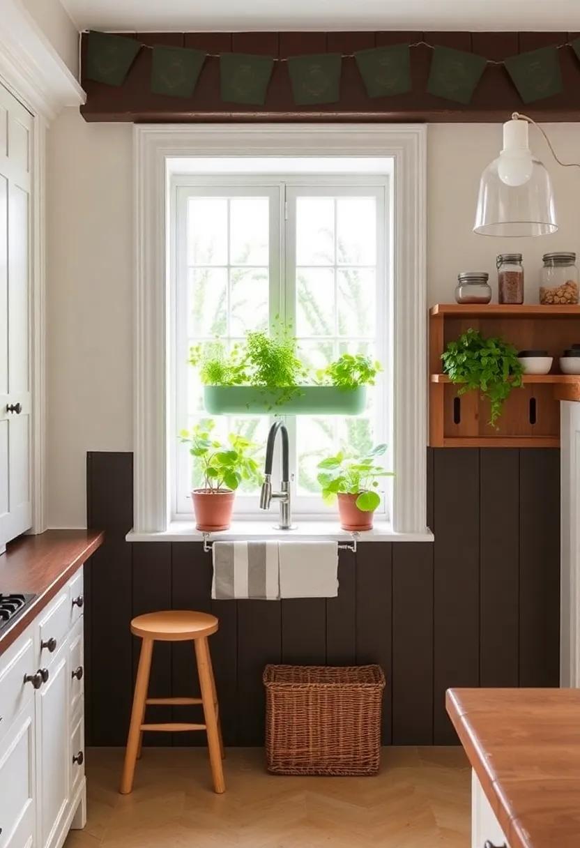Herb⁤ Garden: ⁢Integrate⁢ a⁢ small herb ​garden or window ⁣planters for​ a ⁢fresh, fragrant touch⁤ that’s⁣ also ⁤highly functional