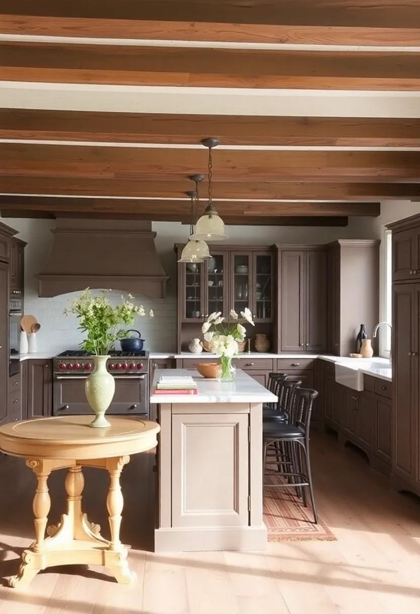 Open ‍Layout: ⁤Design an open and flowing kitchen ⁤layout to promote ‍interaction, reminiscent of⁤ traditional French family kitchens