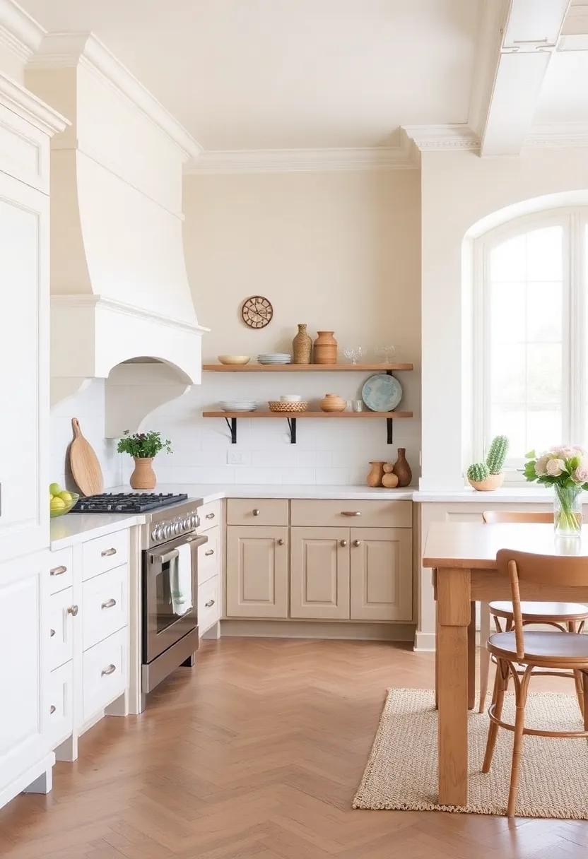 Warm ⁢Color Palette: Embrace soft ​creams, muted ⁢whites, and earthy⁤ tones that evoke a sense of ​comfort and timelessness