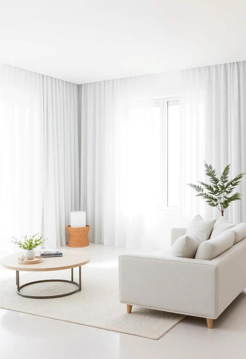 Choose Light ​Fabrics: Light, airy​ textiles for upholstery and ⁤curtains ⁤help maintain an open atmosphere while‍ adding⁢ comfort