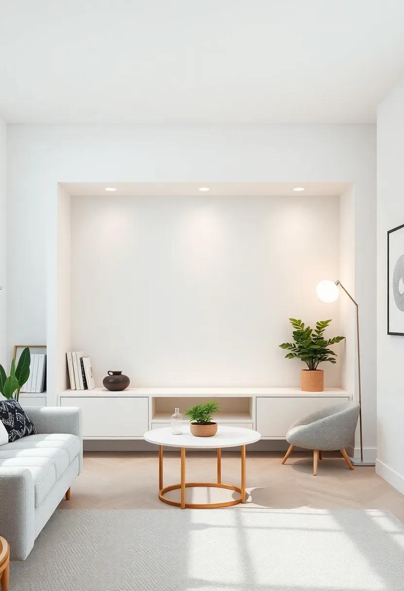 Integrate built-In Solutions: ⁢Consider built-in shelving or seating⁤ to streamline the design and eliminate⁣ the need⁢ for bulky, ⁤standalone pieces