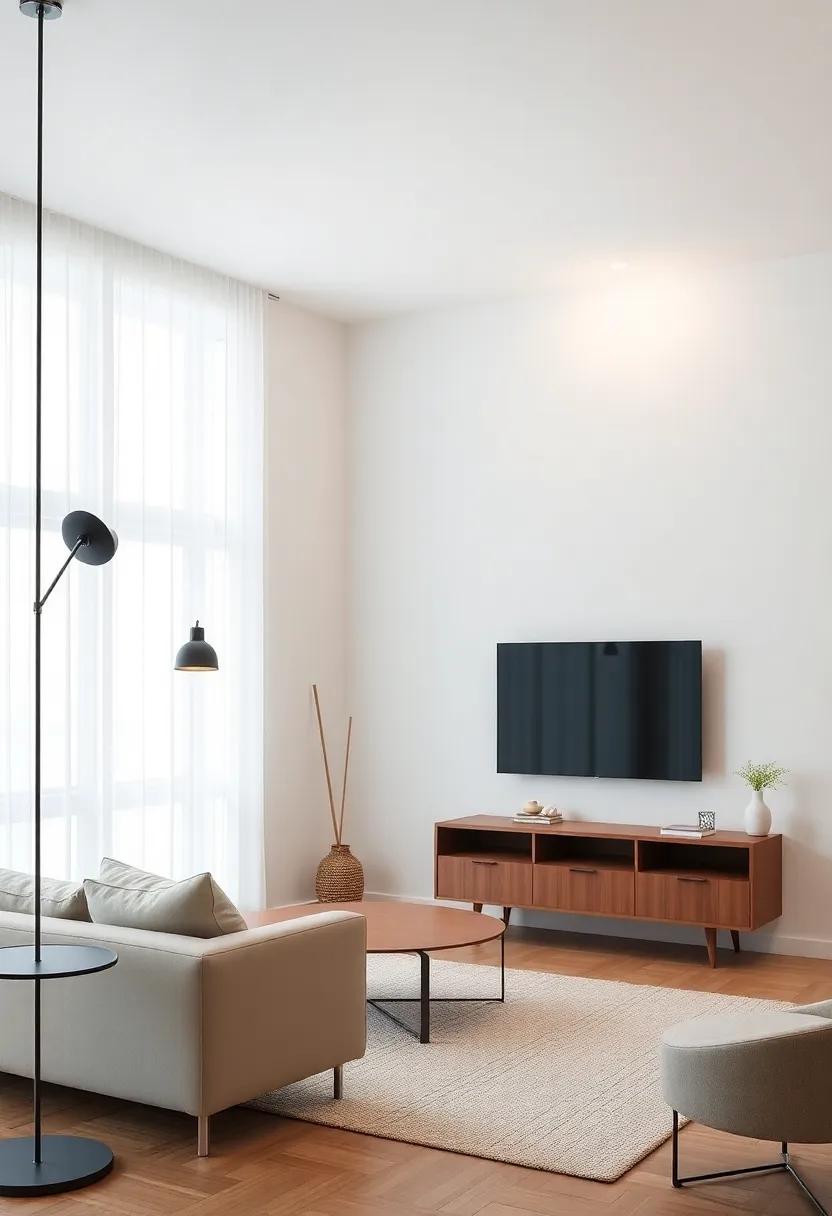 Opt for Slender Light ‌Fixtures: Select sleek, minimalist lighting‌ options that illuminate ⁤without occupying⁣ too much visual or physical space