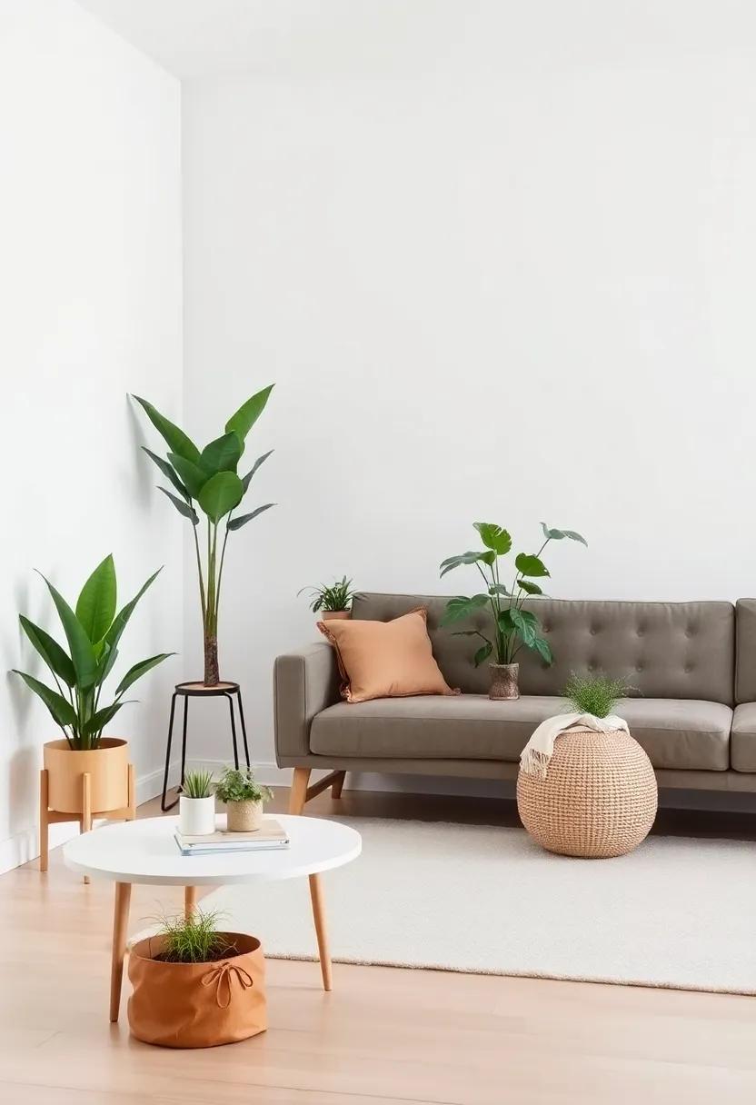 Add Plants Sparingly:‌ Introduce a ⁣few carefully chosen plants that bring life to the⁤ room while avoiding clutter from⁤ excessive greenery
