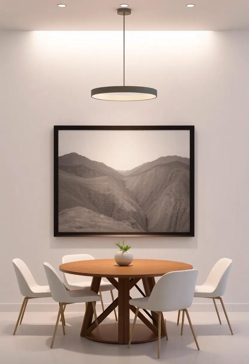 Gallery Wall⁢ Lighting: Illuminate Your Art to Enhance the Dining‌ Experience