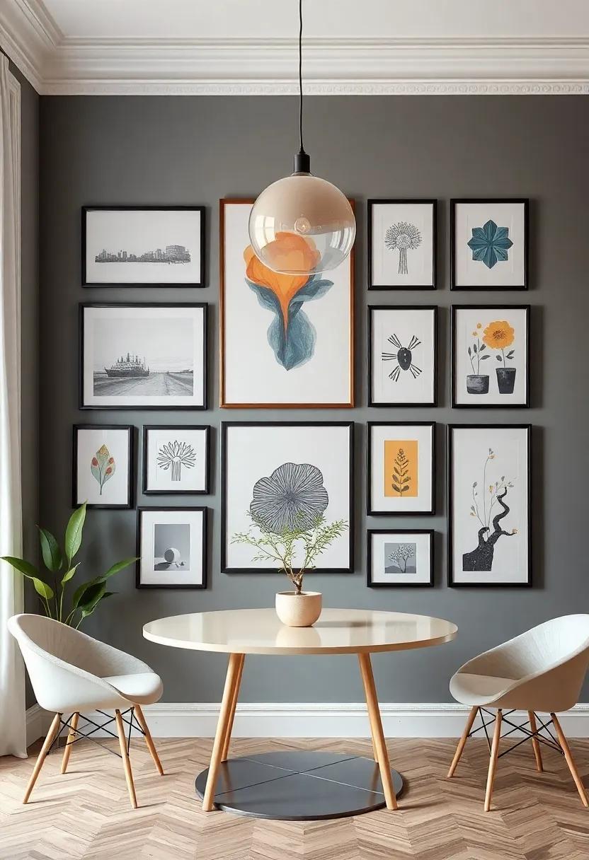 Artistic Flair: ⁢Create a Handmade Gallery Wall Using DIY artwork