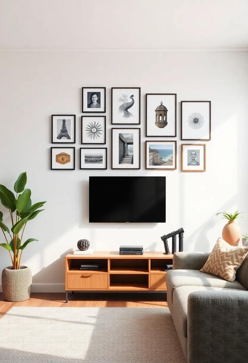 Transforming Your ​Living Room⁤ With A ⁣Striking Focal Point Gallery Wall Filled⁢ With Personal Treasures