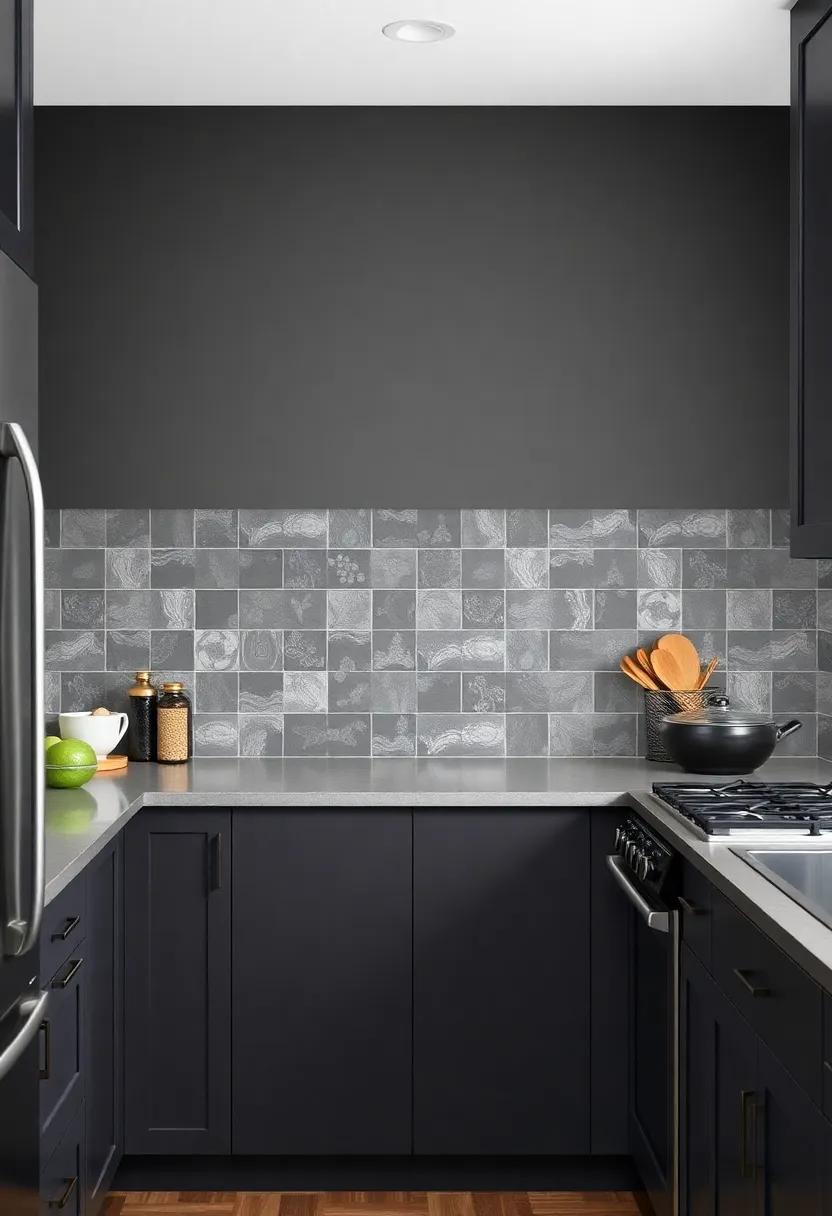 Chalkboard Backsplash: Add functionality with a chalkboard-painted backsplash where you can jot down recipes, grocery lists, or fun kitchen doodles