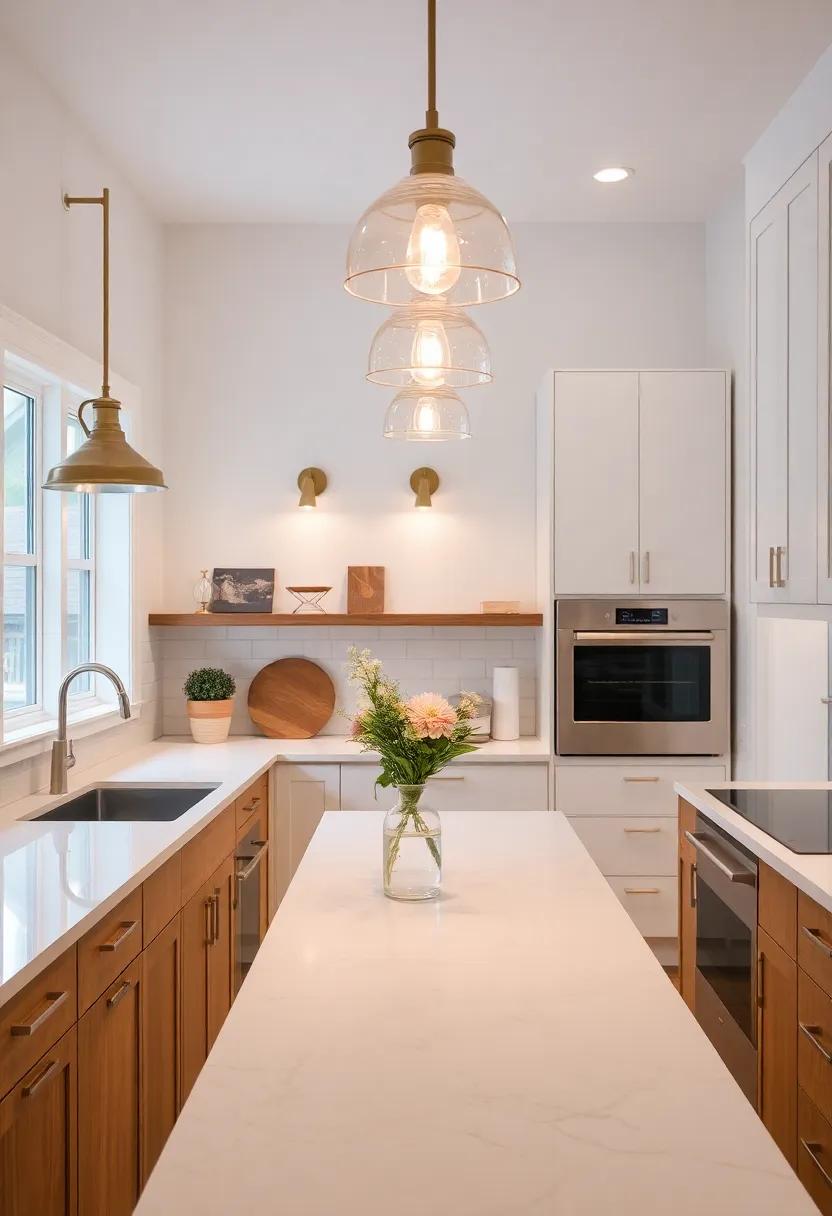Add Decorative Light Fixtures: Choose unique fixtures with personality that can serve as both art and illumination