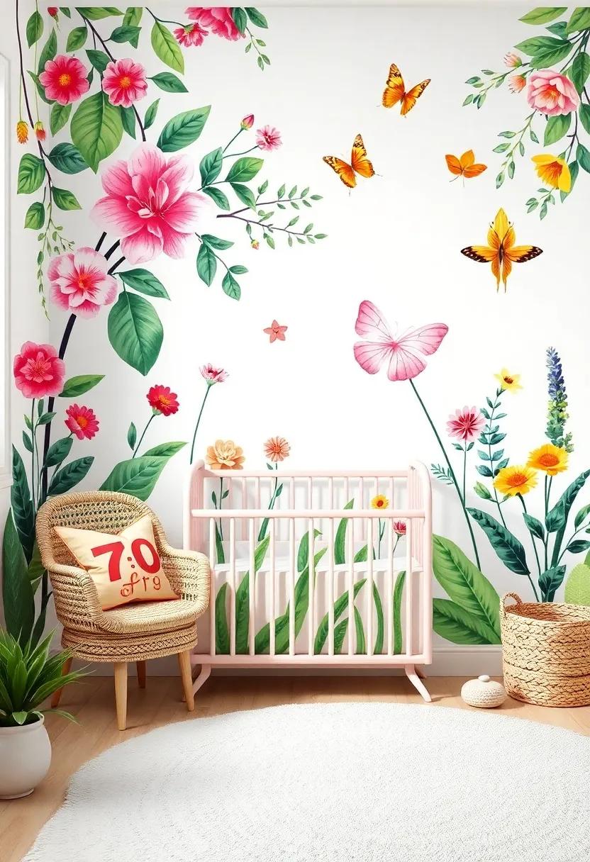 Enchanting ‍Wall Murals That ⁤Bring Nature Indoors With Colorful Flora And fauna