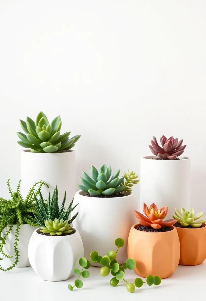 Enchantingly Themed Baby Succulent Planters ⁣For A Green Touch⁣ In ⁤The Nursery