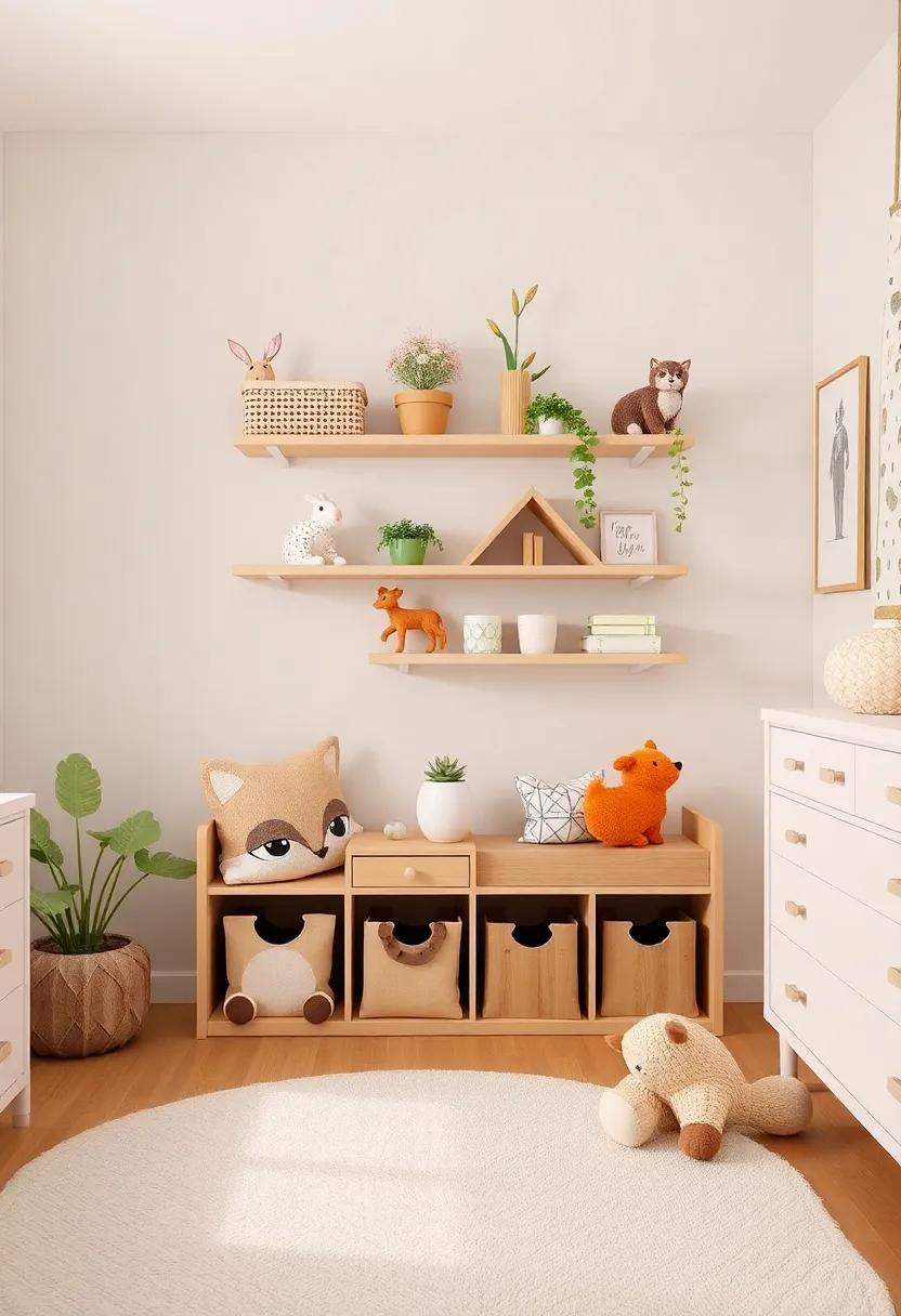 Endearing Storage Solutions Shaped ‌Like Woodland Creatures For Organized Playtime