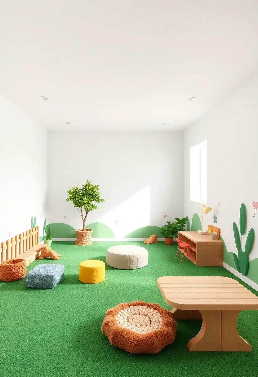 Interactive Sensory⁢ Play Areas Designed With Natural Elements For Early Exploration