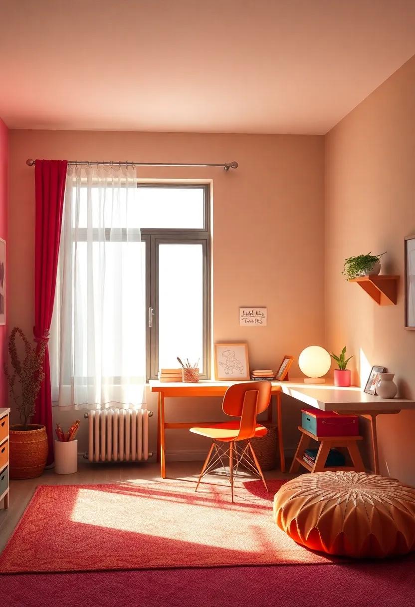A⁤ Colorful Palette ‍Reflecting Individuality in⁢ Girls' Artistic Spaces