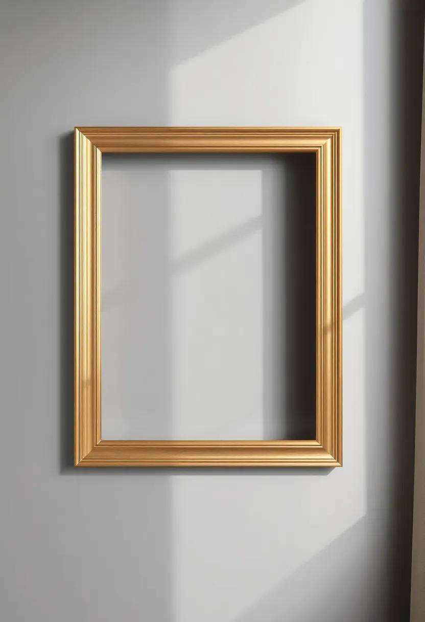Gold picture Frames: Frame your favorite photos in gold⁢ frames ⁣against gray walls, adding a personal touch while maintaining a chic aesthetic