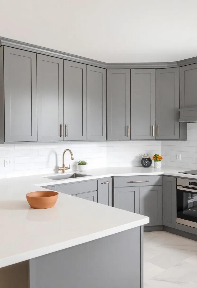Transforming Corner Spaces: Utilizing Gray ‍Cabinets Creatively