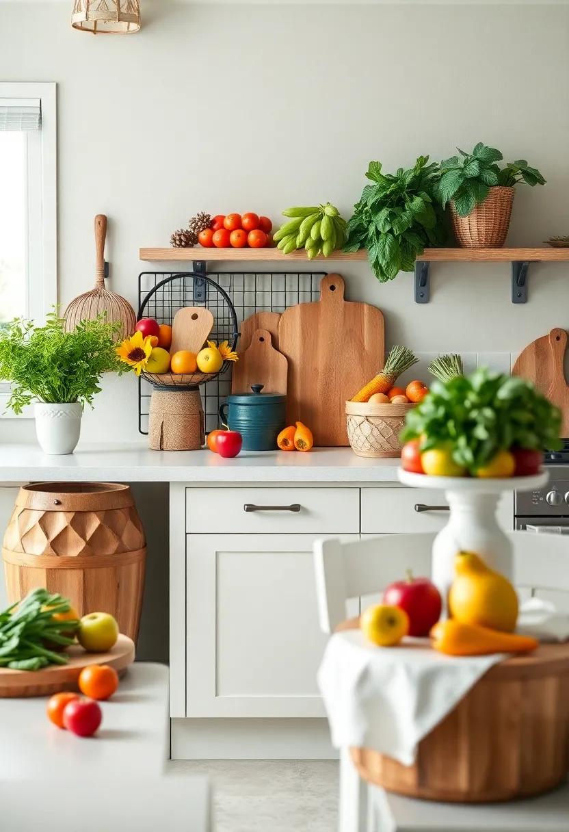 Thoughtful Arrangements: Stylish Displays of Fresh Produce