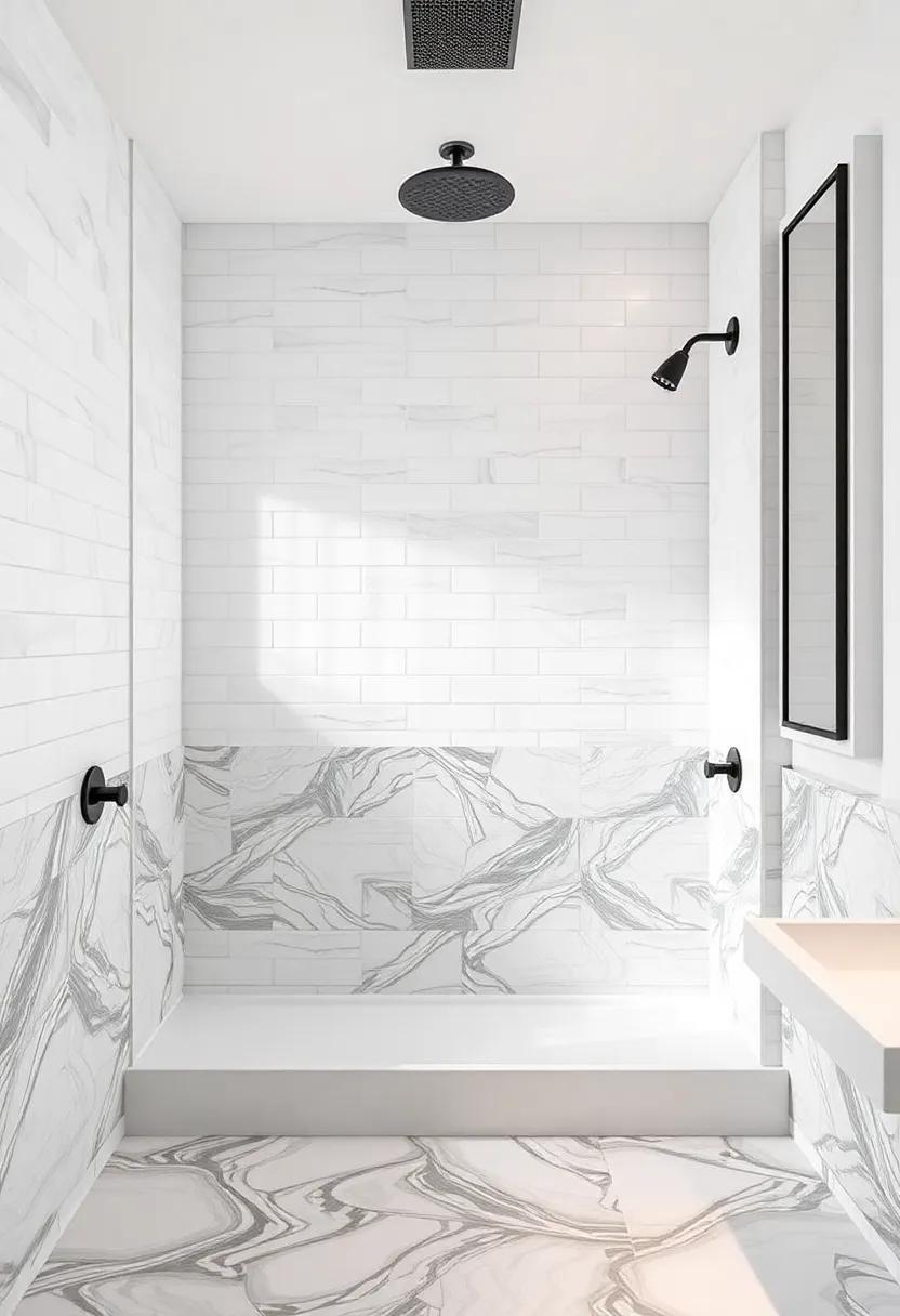 Artistic Tiling Patterns that Make Your Shower​ the ⁤Centerpiece of Luxury