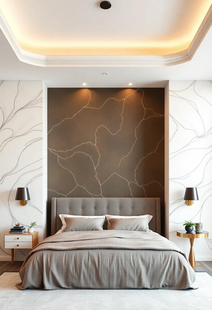 Artful Wall Treatments That Add Character to Your Elegant Bedroom Sanctuary